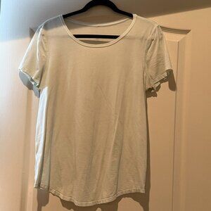 Lululemon | Love Curved-Hem Crewneck T-Shirt | Delicate Mint | Size: 10